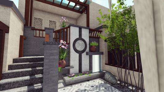 美式別墅花園設計理念